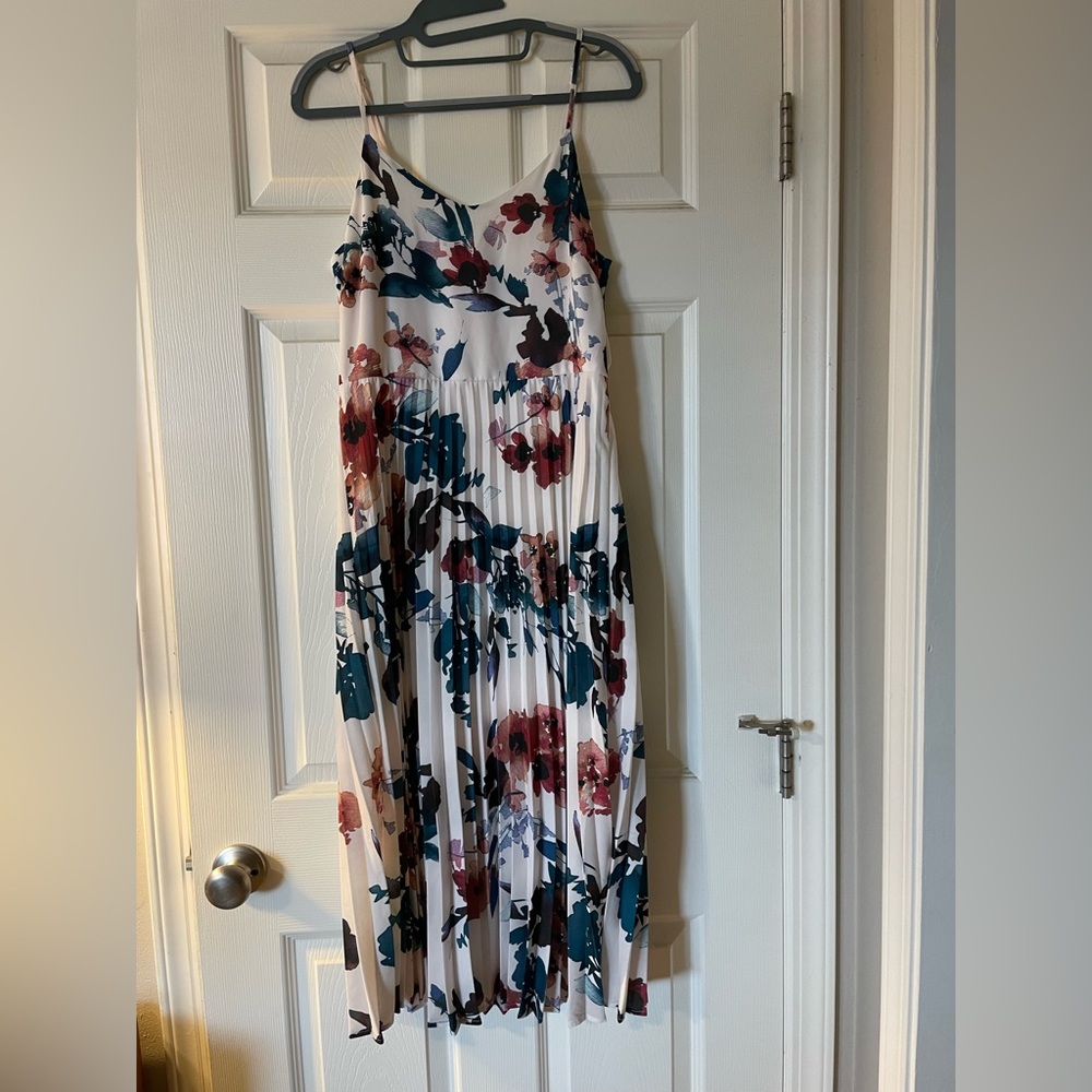 Target A New Day floral pleated dress